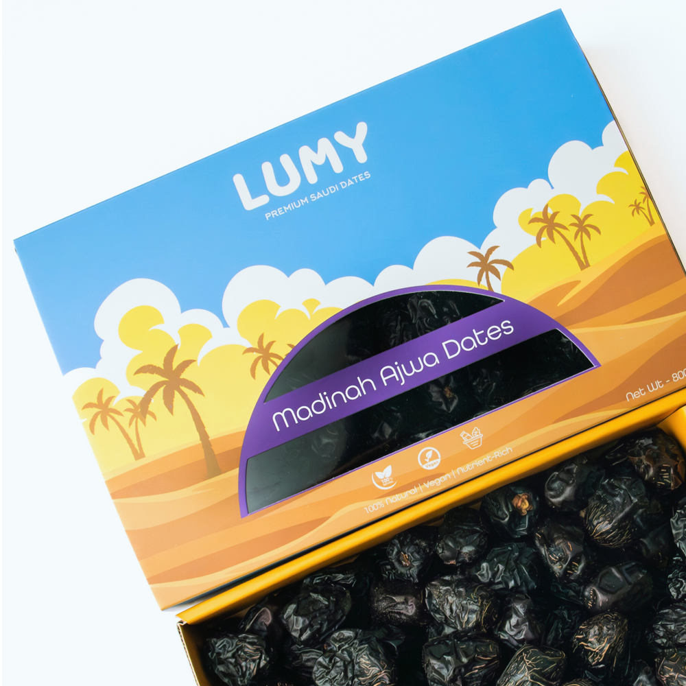 Lumy Premium Saudi Dates - Ajwa Madina 800g