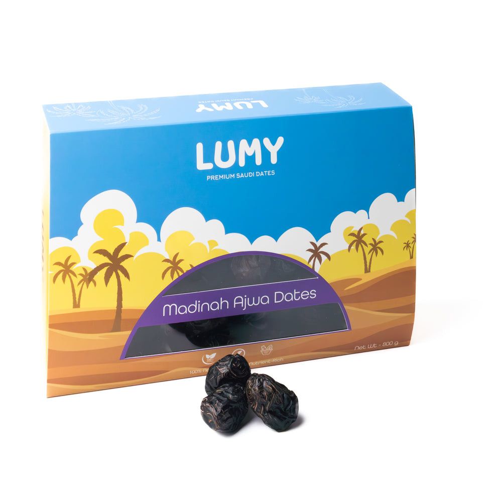 Lumy Premium Saudi Dates - Ajwa Madina 800g